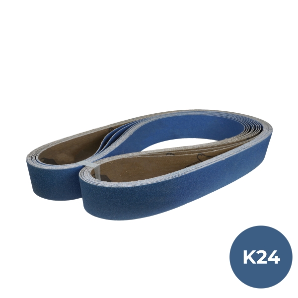 Schleifband 50×2000 mm K24 - für Edelstahl & INOX